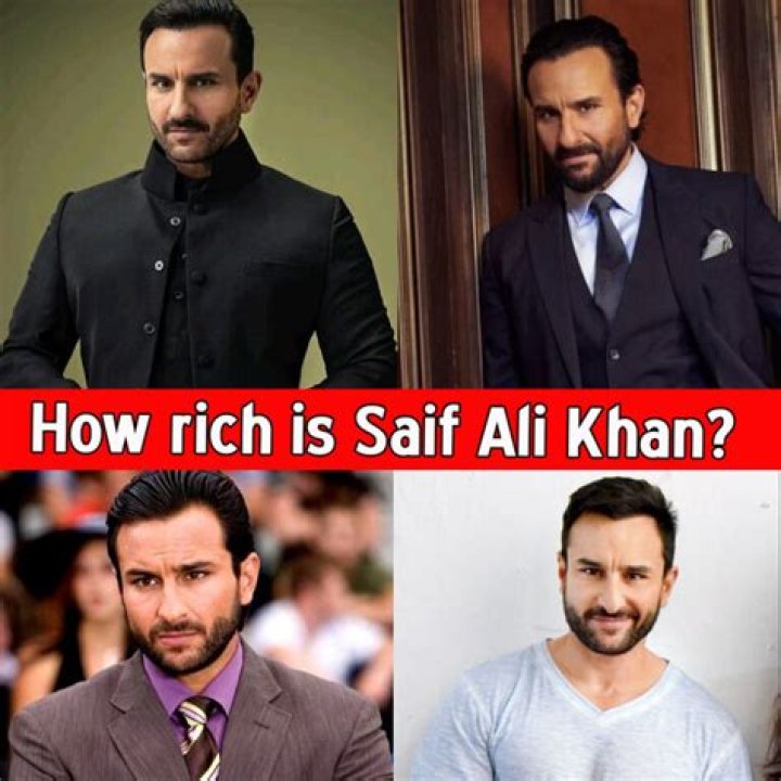How rich is Saif Ali Khan?