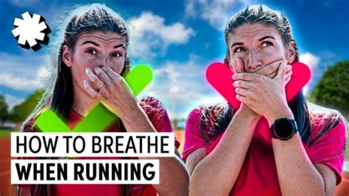 How should I breathe when I run?