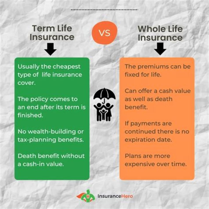 How would you describe whole life insurance?