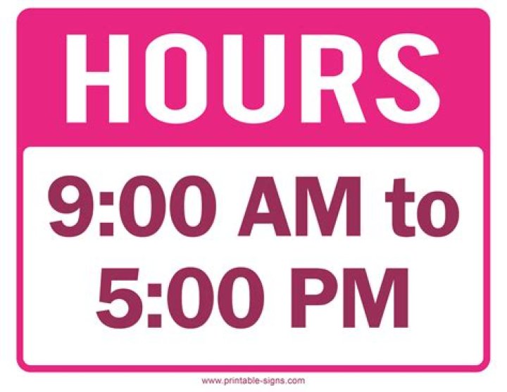 Is 9AM to 4PM 7 hours?