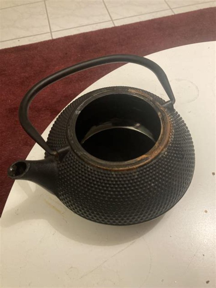 Is a cast iron teapot safe?