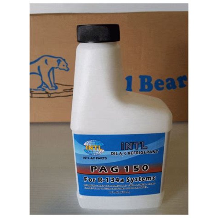 Is AC compressor oil green?