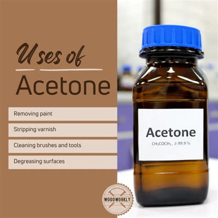 Is acetone good for cleaning?