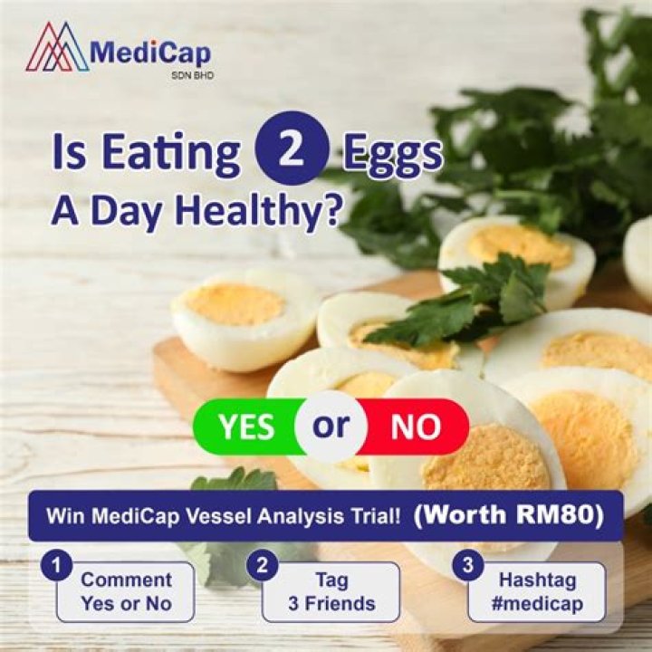 Is eating 2 eggs a day healthy?