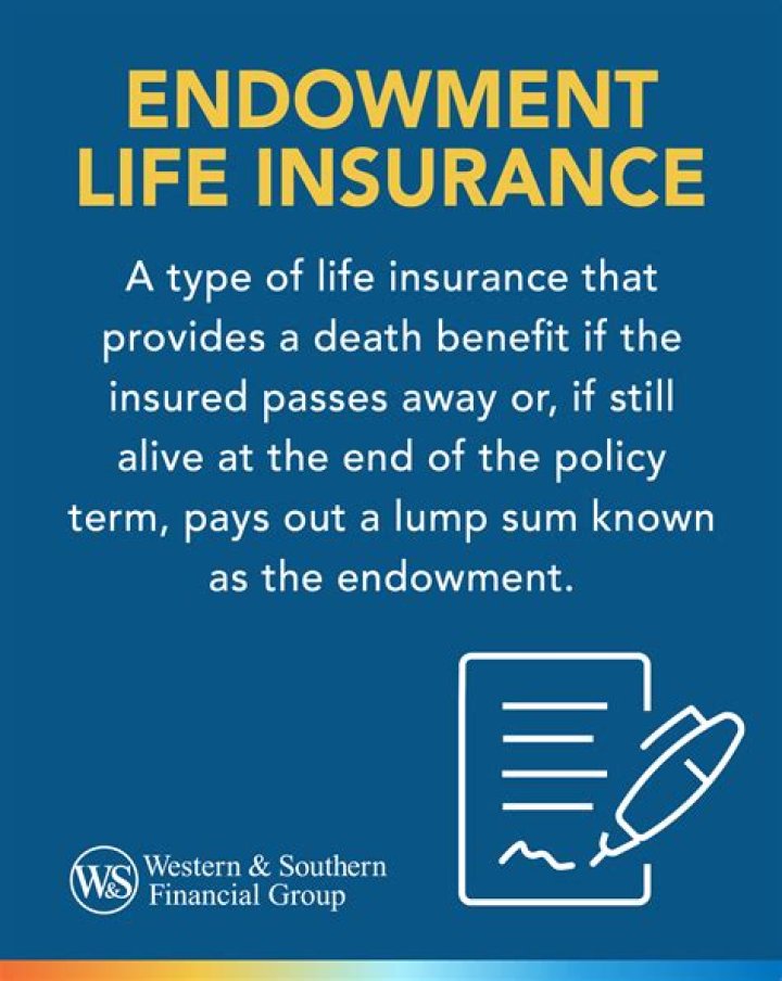 Is endowment considered life insurance?
