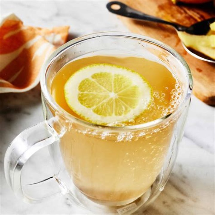 Is it OK to drink lemon and ginger tea before bed?