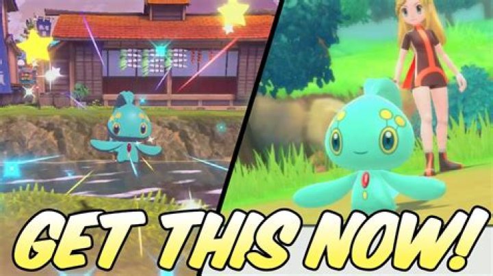 Is Manaphy shiny locked?