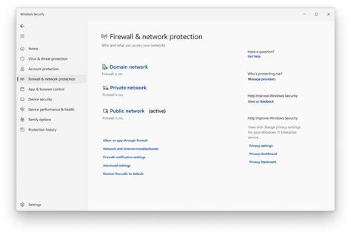 Is Microsoft firewall free?