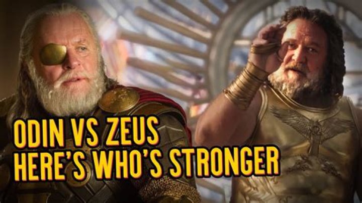 Is Odin or Zeus stronger?
