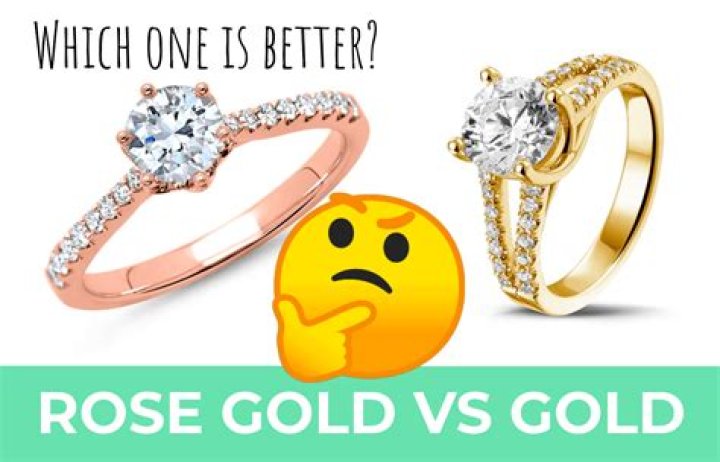 Is rose gold cheaper than gold?