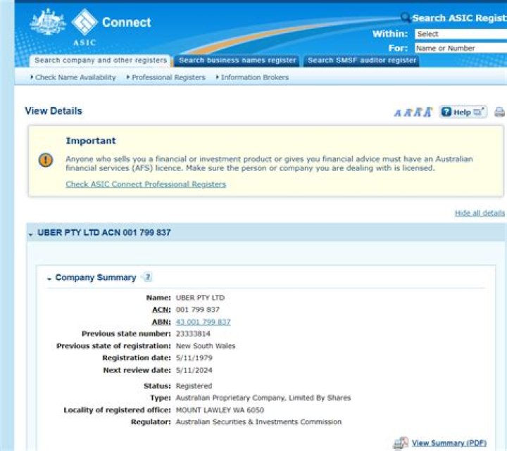 Is the company ACN legit?