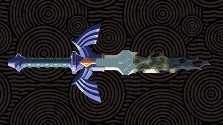 Is the Master Sword blue or purple?