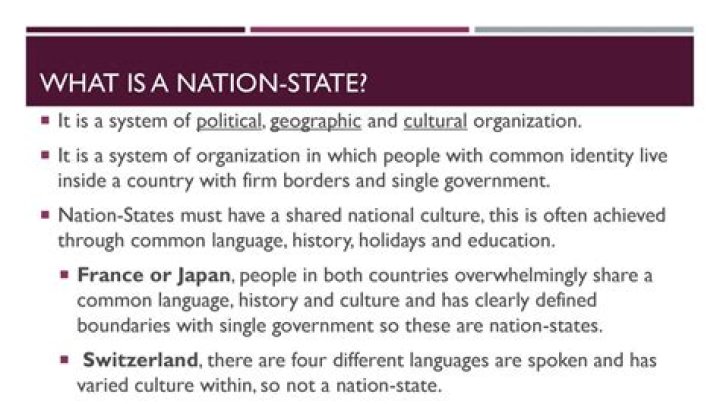 Is the US a nation state or a multinational state?