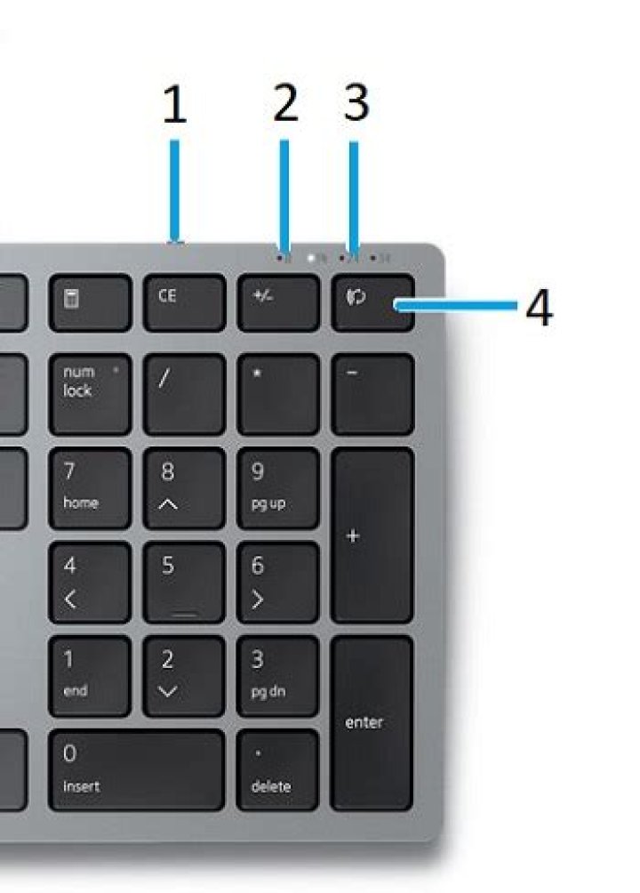 Is there a button that locks the keyboard?
