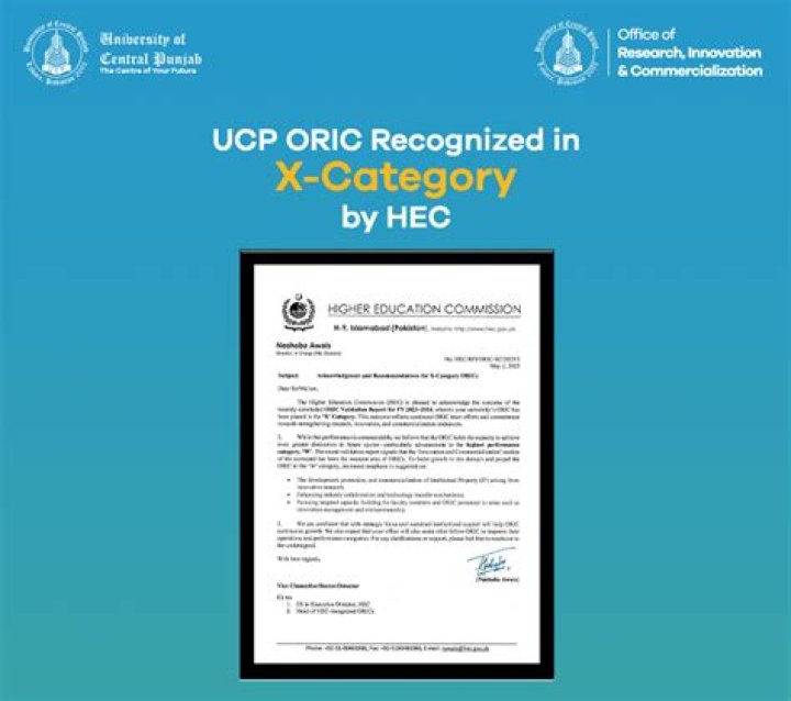Is UCP recognized by HEC?