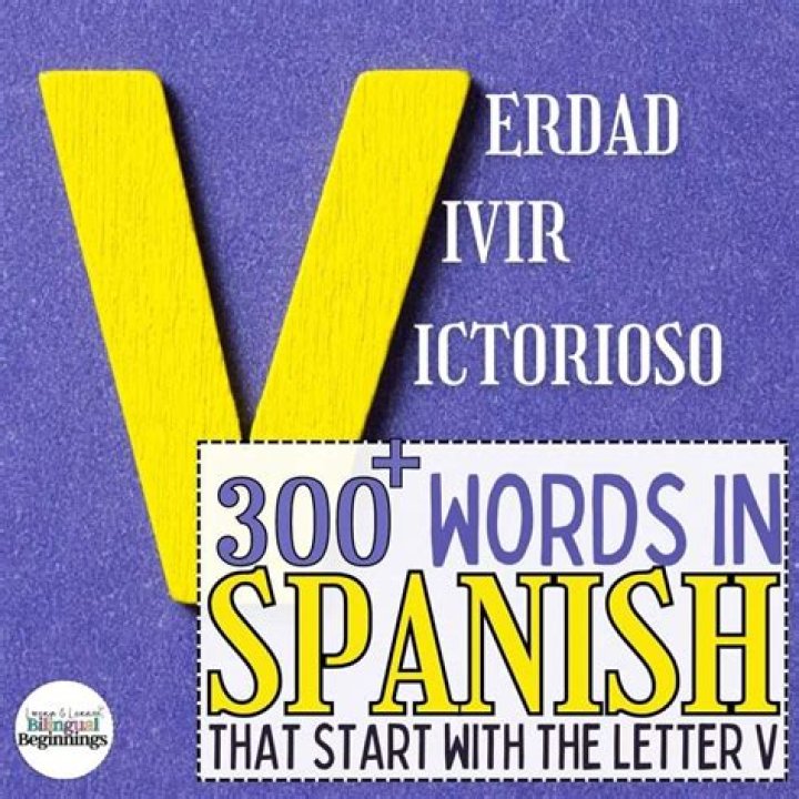 Is V in Spanish ve or UVE?