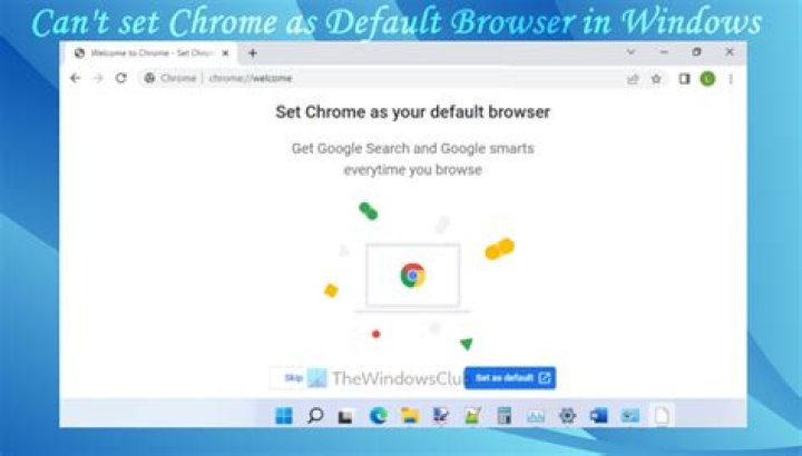 Should I set Chrome as my default browser?