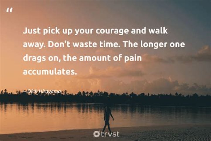 Should you say something or just walk away?