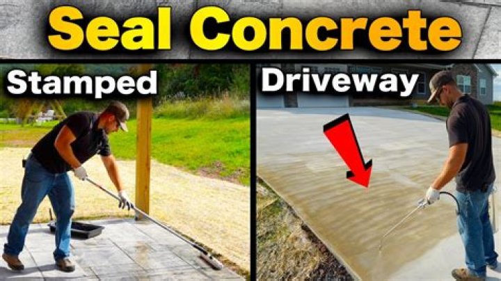 Should you seal concrete driveway?