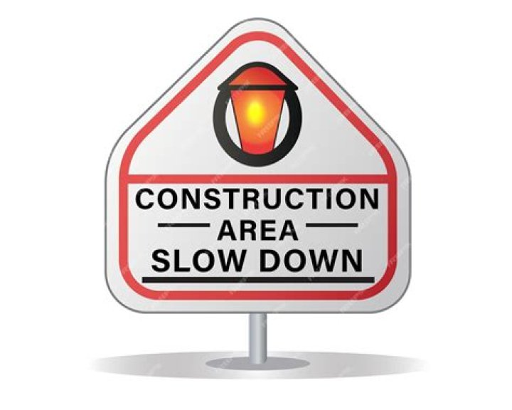 Should you slow down in a construction zone?