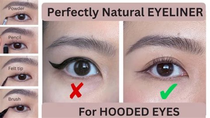 Should you wear eyeliner with hooded eyes?