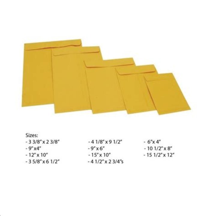 What are 4 common work envelopes?