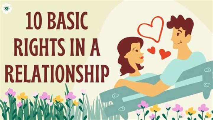 What are basic rights in relationships?
