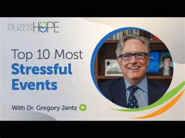 What are considered the most stressful life events?