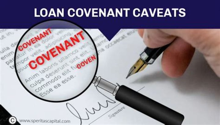 What are covenants in a loan agreement?