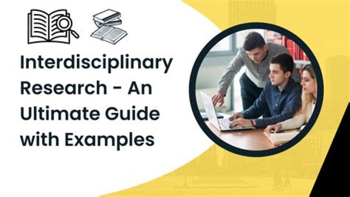 What are examples of interdisciplinary studies?