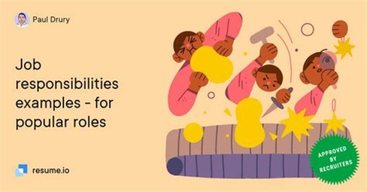 What are examples of job responsibilities?