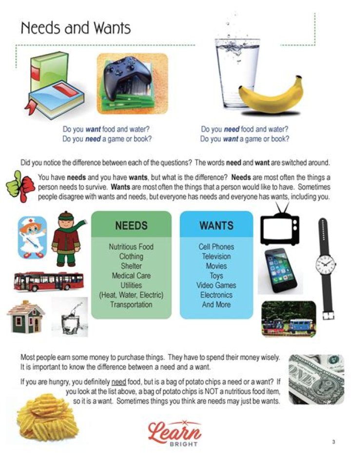 What are objects that fulfill the needs and wants of consumers?