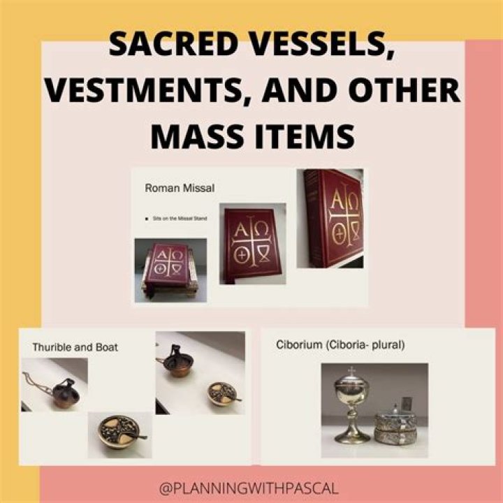 What are sacred items?
