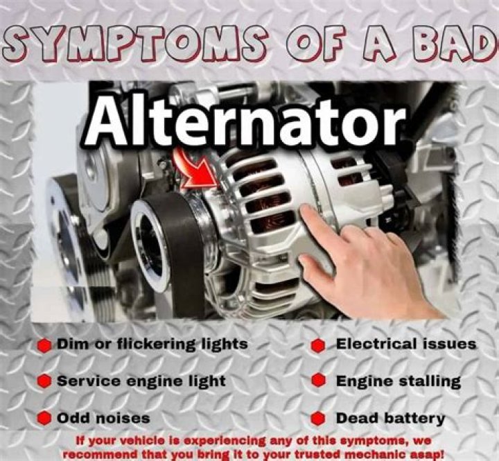 What are signs your alternator is going out?