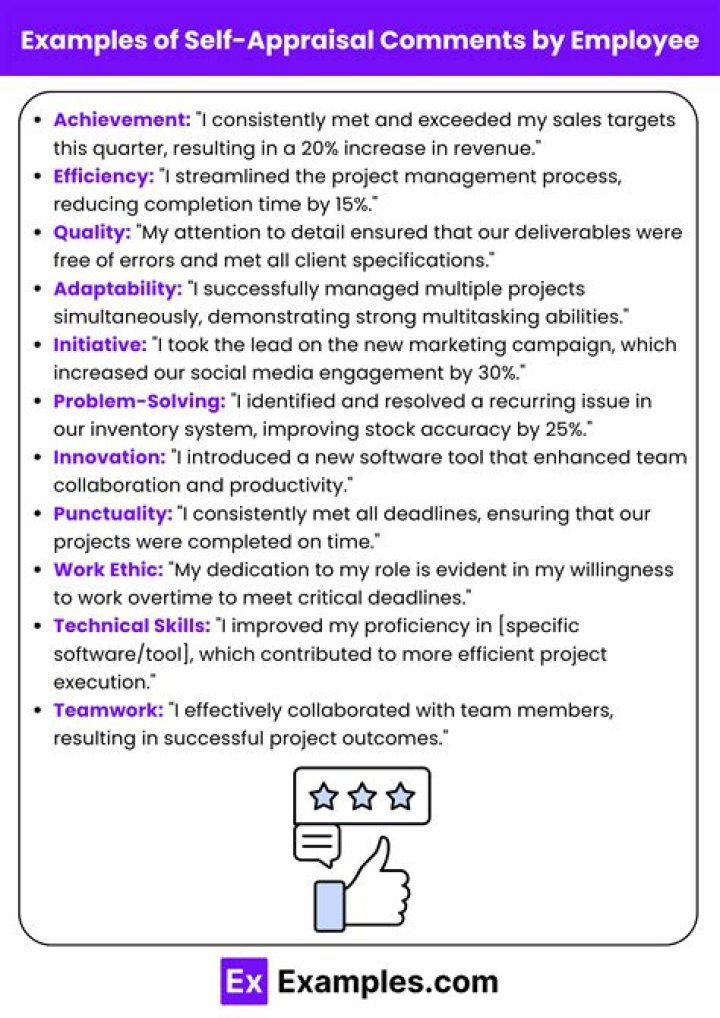 What are some positive employee comments?