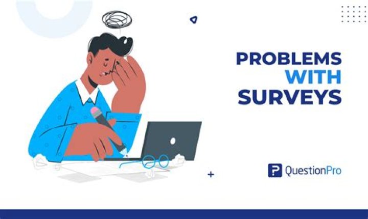 What are some problems with surveys?