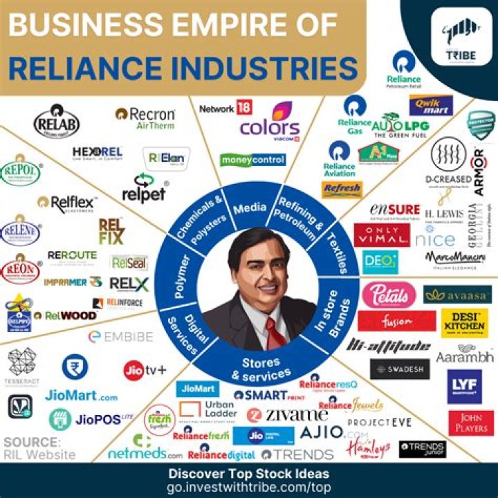 What are the companies owned by Reliance?