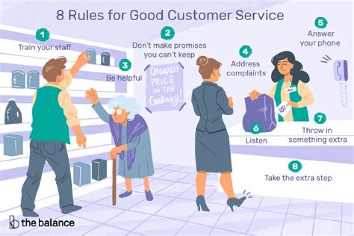 What are the customer service rules?