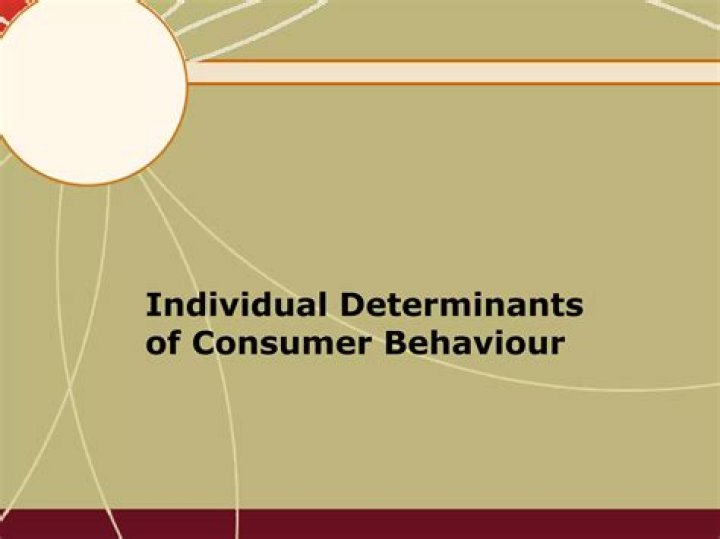 What are the determinants of consumer behaviour?