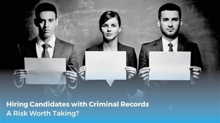 What are the disadvantages of hiring candidates with criminal records?