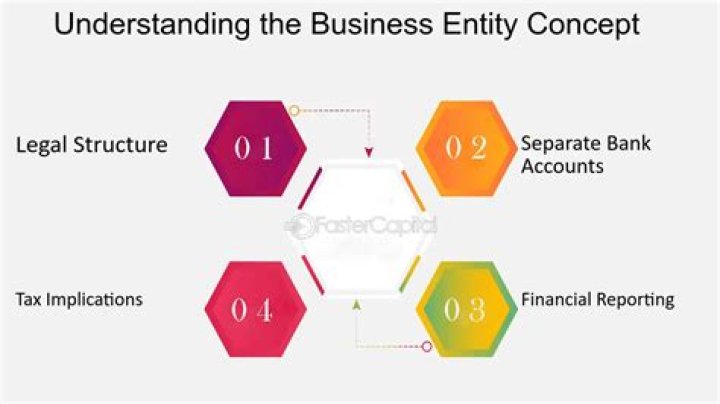What are the implications of business entity concept?