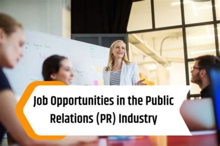 What are the job opportunities in public relations?
