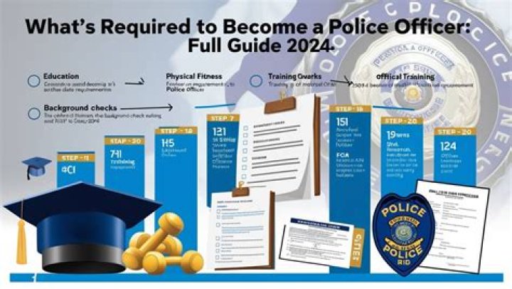 What are the requirements to become a police officer in Washington DC?