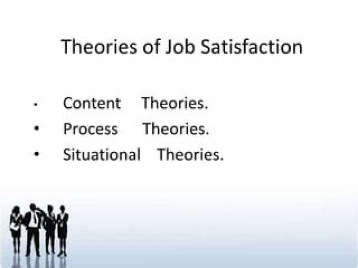 What are the theories of job satisfaction?