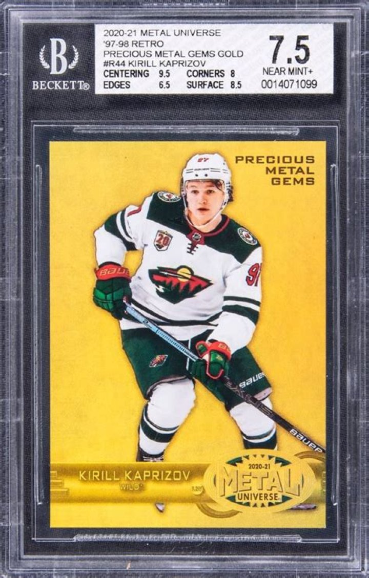 What are the top 10 most expensive hockey cards?