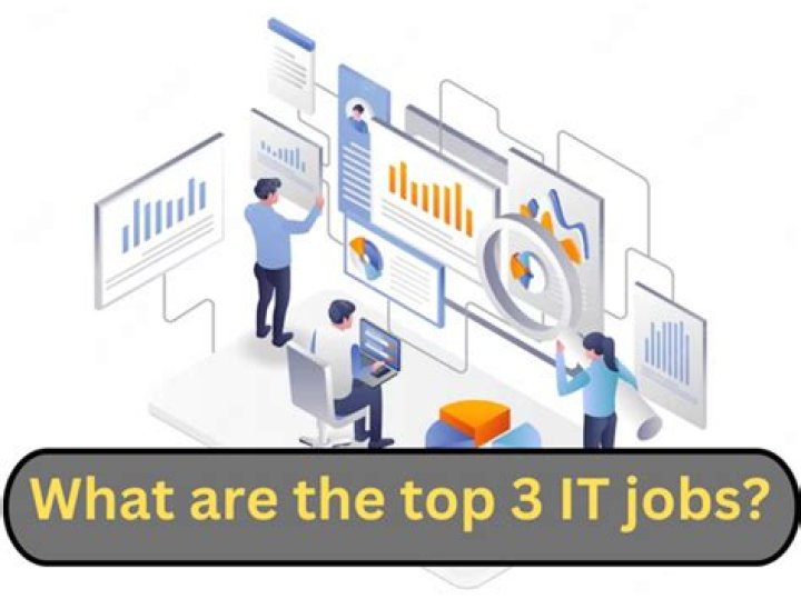 What are the top 3 IT jobs?