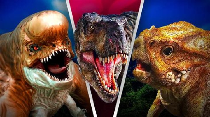 What brand has a dinosaur logo?