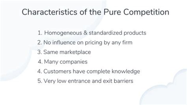 What business is a pure competition?