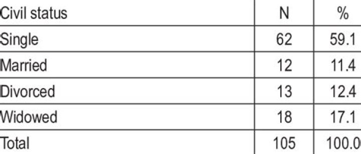 What civil status means?