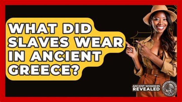 What did female slaves wear in Rome?